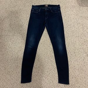 MOTHER  The Looker Dark Skinny Jeans